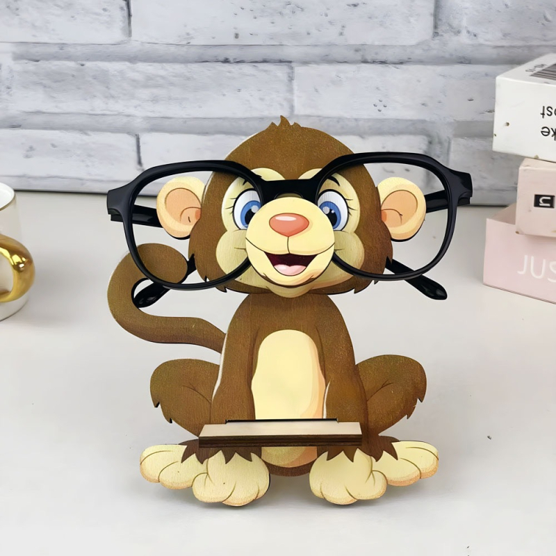 Új, határokon átnyúló, divatos, koala fa keretes szemüvegkeret, asztali kiegészítők, diáktároló, aranyos állatos szemüvegek otthonra