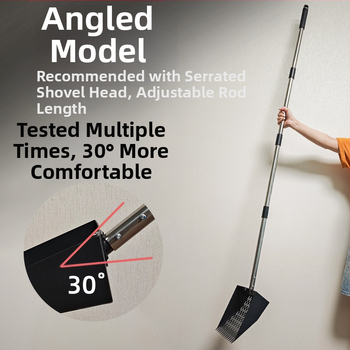 Φτυάρι για περιττώματα κοτόπουλου για διασυνοριακές μετακινήσεις, ρυθμιζόμενο πολλαπλών ταχυτήτων, πολυλειτουργικό φτυάρι καθαρισμού για κοτέτσι και κτηνοτροφικό αγρόκτημα, ειδικό φτυάρι καθαρισμού για άμμο υγιεινής για γάτες