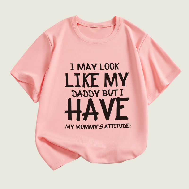 DZ Transfrontaliere Europeni și Americani Băieți Tricou cu mânecă scurtă Litere de imprimare de vară Nou Casual Gât rotund Copii Îmbrăcăminte moale și confortabil Top