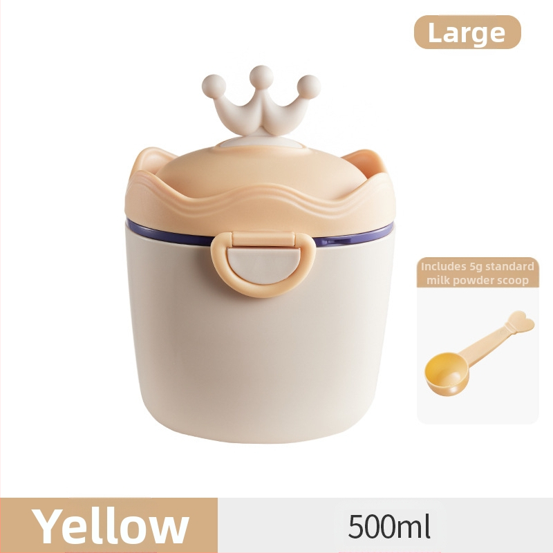 Kūdikių pieno miltelių dėžutė Nešiojama išeinanti sandari drėgmei atspari pakuotė Papildoma maisto dėžutė Ryžių užkandžiai Didelės talpos laikymo indas