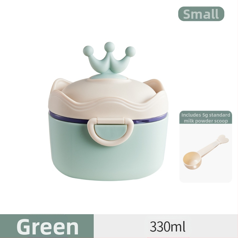 Kūdikių pieno miltelių dėžutė Nešiojama išeinanti sandari drėgmei atspari pakuotė Papildoma maisto dėžutė Ryžių užkandžiai Didelės talpos laikymo indas