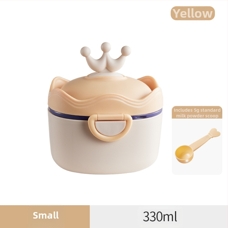 Kūdikių pieno miltelių dėžutė Nešiojama išeinanti sandari drėgmei atspari pakuotė Papildoma maisto dėžutė Ryžių užkandžiai Didelės talpos laikymo indas