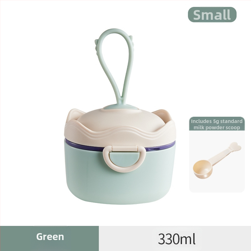 Kūdikių pieno miltelių dėžutė Nešiojama išeinanti sandari drėgmei atspari pakuotė Papildoma maisto dėžutė Ryžių užkandžiai Didelės talpos laikymo indas