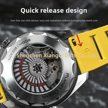 Explosions universāla ātras atbrīvošanas fluorgumijas siksniņa Huawei Apple Watch siksniņai FKM siksniņa 19/20/21/24mm