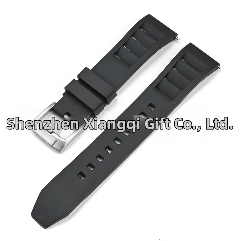 Explosions universāla ātras atbrīvošanas fluorgumijas siksniņa Huawei Apple Watch siksniņai FKM siksniņa 19/20/21/24mm