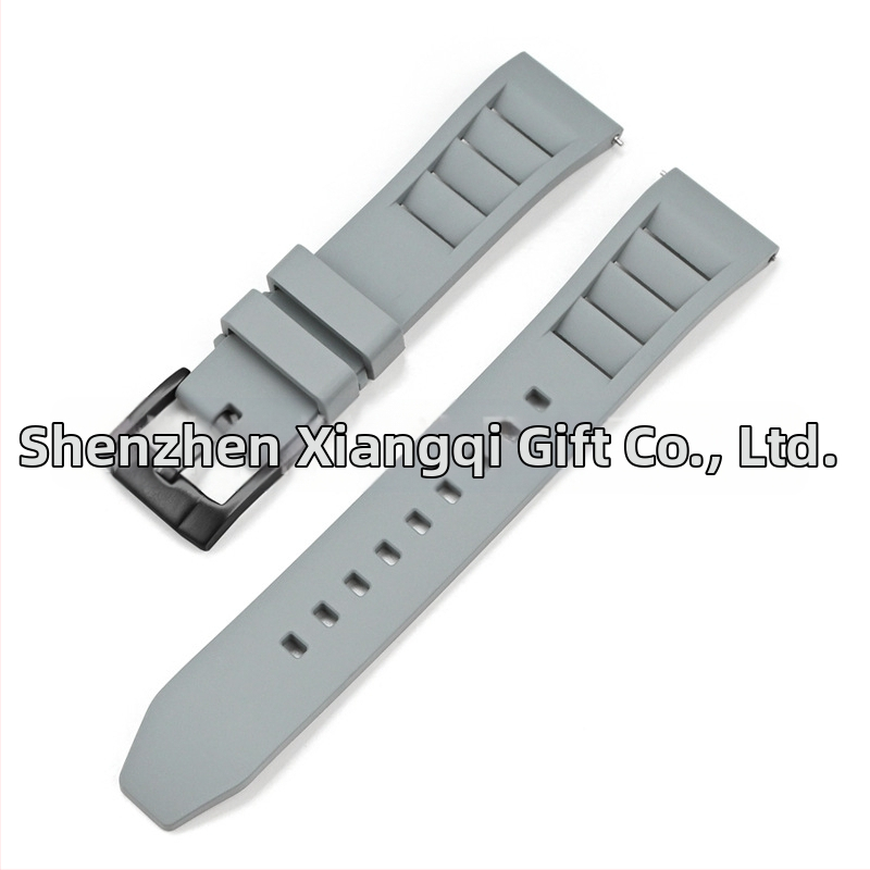 Explosions universāla ātras atbrīvošanas fluorgumijas siksniņa Huawei Apple Watch siksniņai FKM siksniņa 19/20/21/24mm