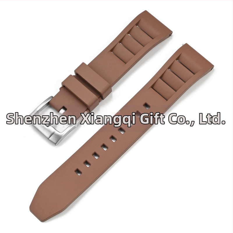 Explosions universāla ātras atbrīvošanas fluorgumijas siksniņa Huawei Apple Watch siksniņai FKM siksniņa 19/20/21/24mm