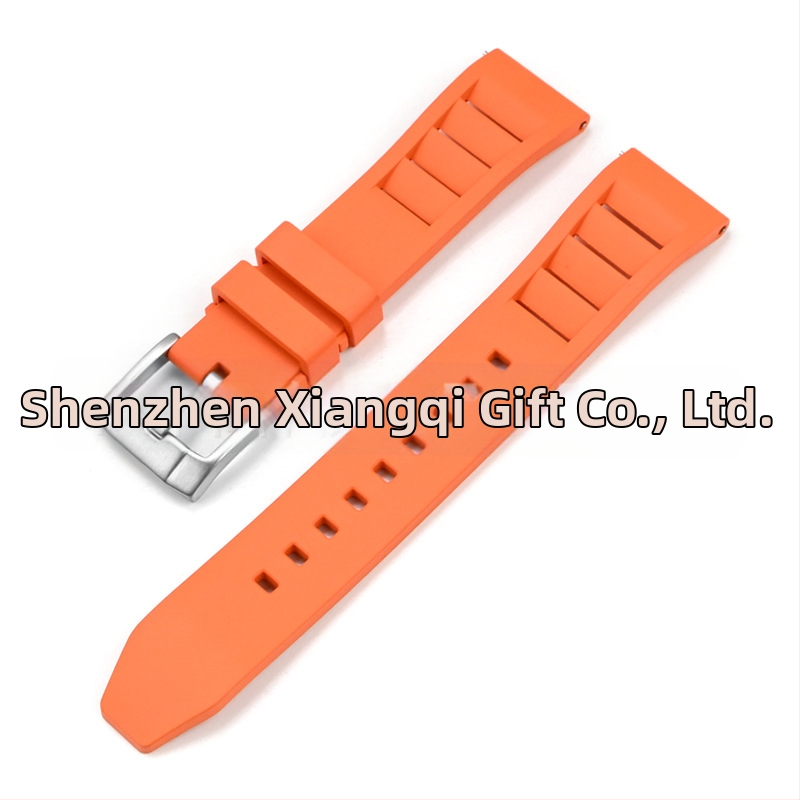 Explosions universāla ātras atbrīvošanas fluorgumijas siksniņa Huawei Apple Watch siksniņai FKM siksniņa 19/20/21/24mm