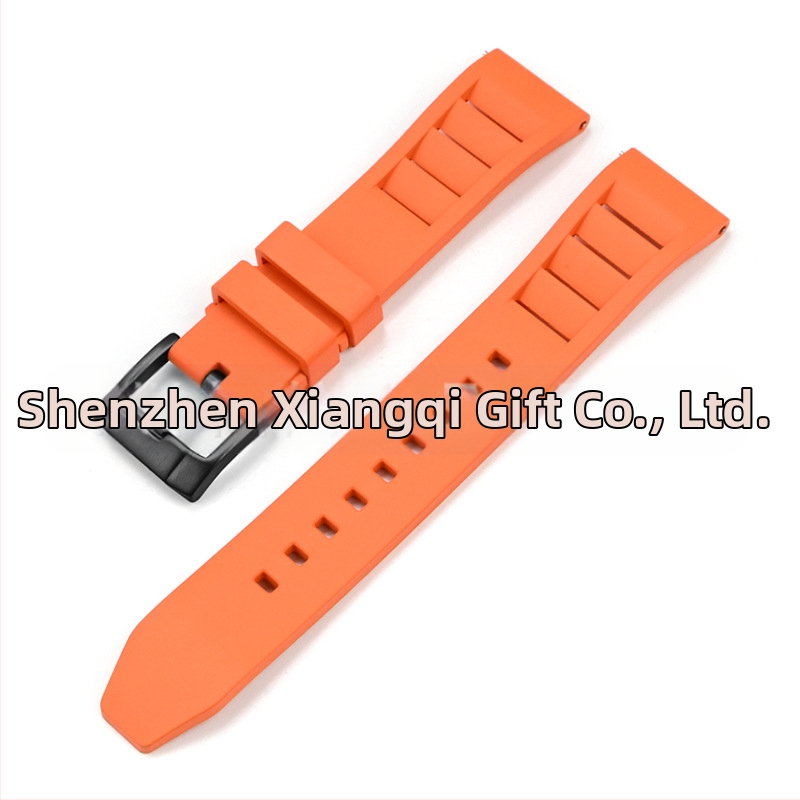 Explosions universāla ātras atbrīvošanas fluorgumijas siksniņa Huawei Apple Watch siksniņai FKM siksniņa 19/20/21/24mm