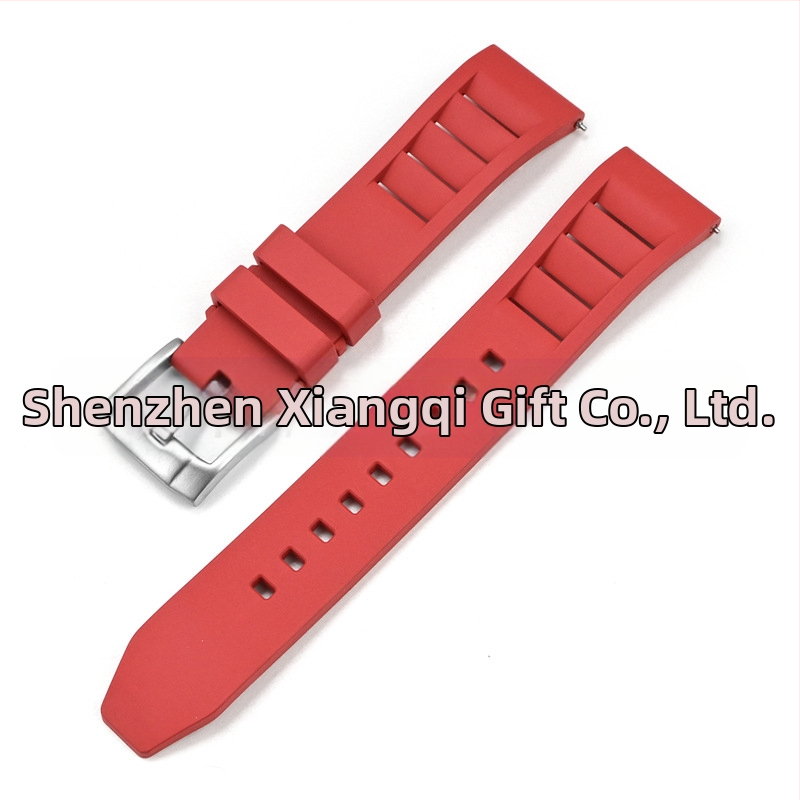 Explosions universāla ātras atbrīvošanas fluorgumijas siksniņa Huawei Apple Watch siksniņai FKM siksniņa 19/20/21/24mm