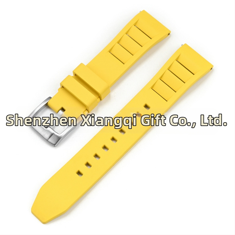 Explosions universāla ātras atbrīvošanas fluorgumijas siksniņa Huawei Apple Watch siksniņai FKM siksniņa 19/20/21/24mm