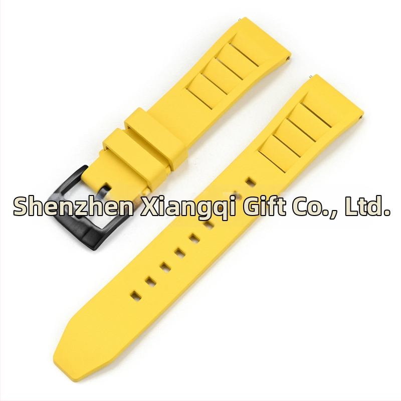 Explosions universāla ātras atbrīvošanas fluorgumijas siksniņa Huawei Apple Watch siksniņai FKM siksniņa 19/20/21/24mm
