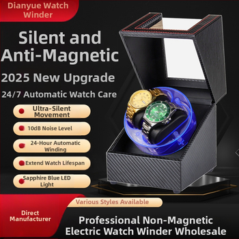 Saksa kaubamärgi mehaaniline kell, automaatne kellakeeraja, majapidamises kasutatav elektriline tipptasemel kellakeeraja, täisautomaatne pöörlev kellakast