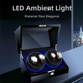 Saksa kaubamärgi mehaaniline kell, automaatne kellakeeraja, majapidamises kasutatav elektriline tipptasemel kellakeeraja, täisautomaatne pöörlev kellakast