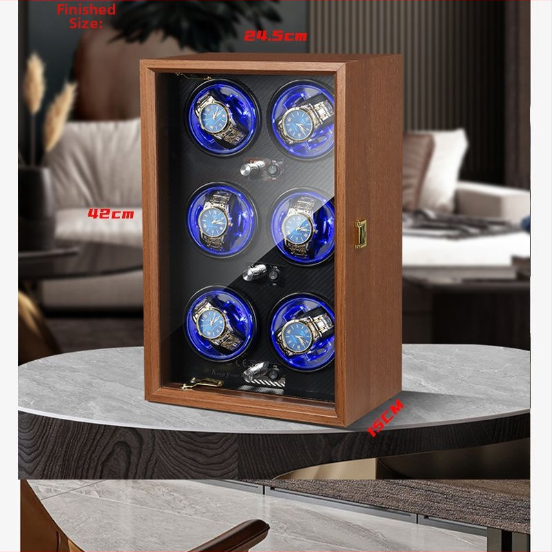 Saksa kaubamärgi mehaaniline kell, automaatne kellakeeraja, majapidamises kasutatav elektriline tipptasemel kellakeeraja, täisautomaatne pöörlev kellakast