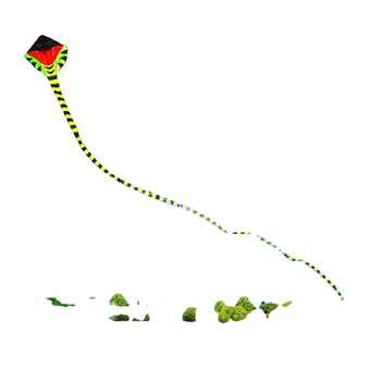 Jauns simtkājis Jinwei Tianlong 11 metri 15 metri 30 metri 50 metri zaļa čūska gara aste liels pūķis vairumtirdzniecība labi mušu ražotāji