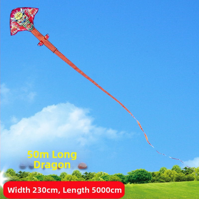 Нова стоножка Jinwei Tianlong 11 метра 15 метра 30 метра 50 метра зелена змия дълга опашка голям хвърчило на едро добри производители на мухи