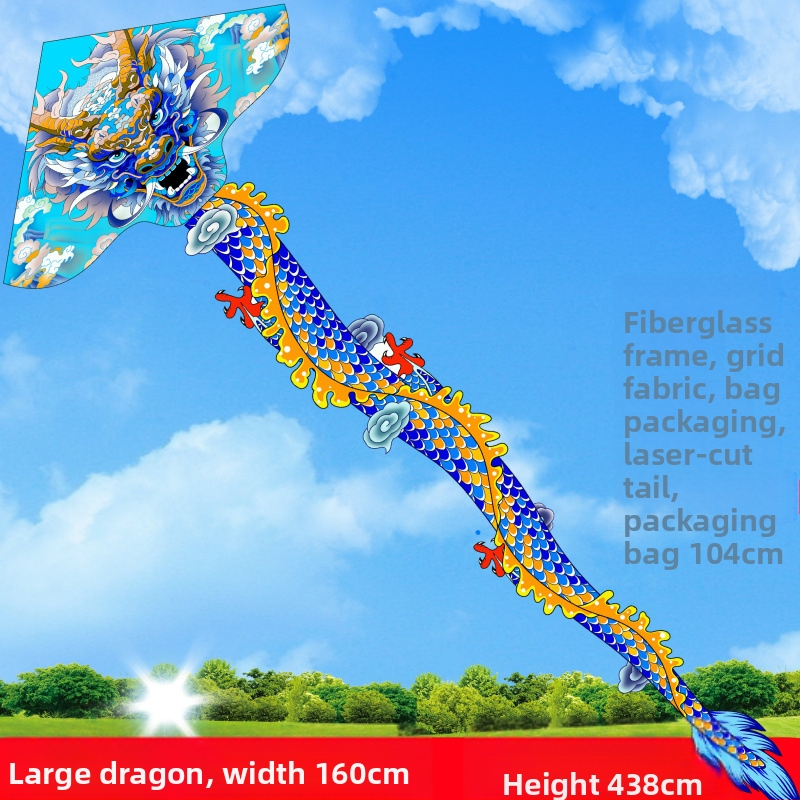 Jauns simtkājis Jinwei Tianlong 11 metri 15 metri 30 metri 50 metri zaļa čūska gara aste liels pūķis vairumtirdzniecība labi mušu ražotāji