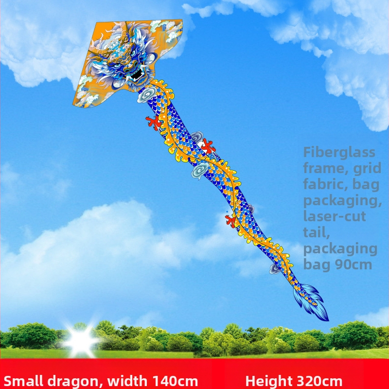 Jauns simtkājis Jinwei Tianlong 11 metri 15 metri 30 metri 50 metri zaļa čūska gara aste liels pūķis vairumtirdzniecība labi mušu ražotāji