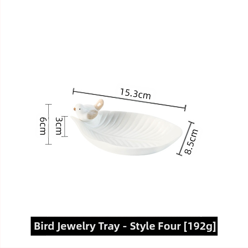 Papuošalų lėkštė, kūrybinga, aukštos klasės, paukštis, miela muilo lėkštė, dietinė sūpuoklinė lėkštė, keraminė laikymo lentynėlė, papuošalų laikymo šviesa, prabangi „Dim Sum“
