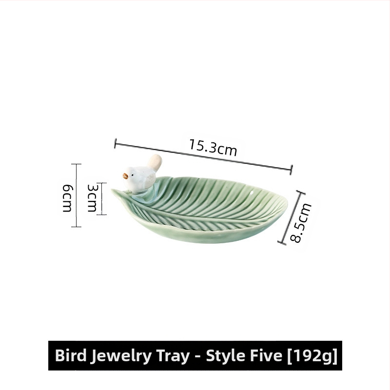 Papuošalų lėkštė, kūrybinga, aukštos klasės, paukštis, miela muilo lėkštė, dietinė sūpuoklinė lėkštė, keraminė laikymo lentynėlė, papuošalų laikymo šviesa, prabangi „Dim Sum“