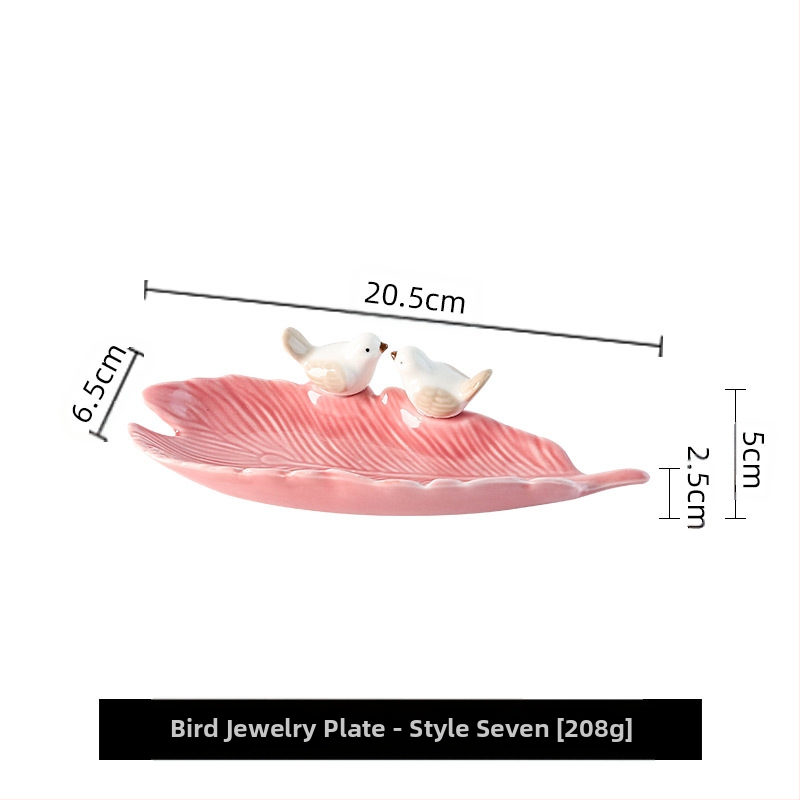 Papuošalų lėkštė, kūrybinga, aukštos klasės, paukštis, miela muilo lėkštė, dietinė sūpuoklinė lėkštė, keraminė laikymo lentynėlė, papuošalų laikymo šviesa, prabangi „Dim Sum“