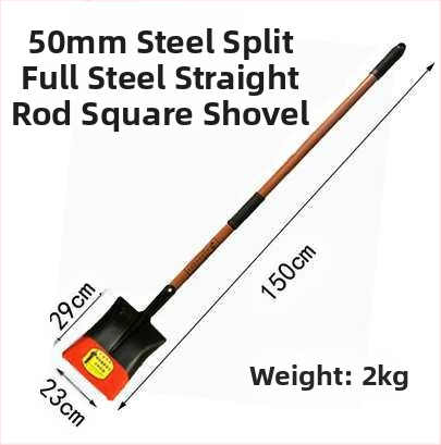 „Viskas viename“ plieninis kastuvas, pastorintas smailus kastuvas, kvadratinis kastuvas, geležinis kastuvas, daržovių sodinimo, žemės ūkio, mangano plieno, mažo dydžio kastuvas sodo įrankiams