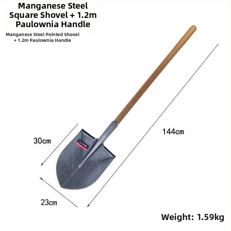 „Viskas viename“ plieninis kastuvas, pastorintas smailus kastuvas, kvadratinis kastuvas, geležinis kastuvas, daržovių sodinimo, žemės ūkio, mangano plieno, mažo dydžio kastuvas sodo įrankiams