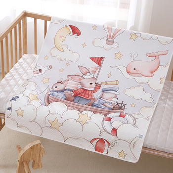 Unikalūs spausdinti naujagimio paklodės, grynos medvilnės lovelės, vandeniui atsparios, skalbiamos, kvėpuojančios, ištisos paklodės, padidintos, sauskelnės