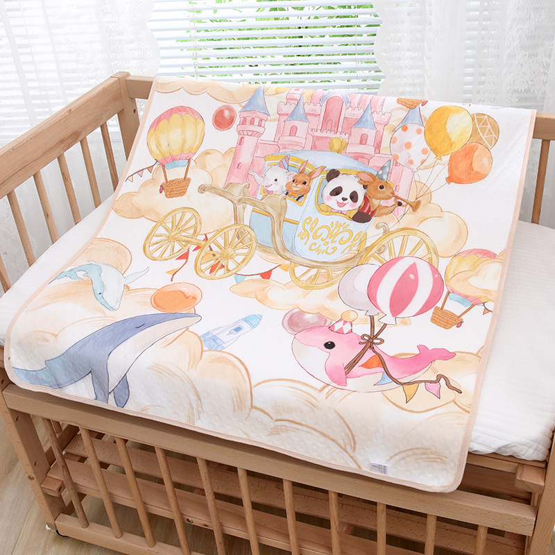 Unikalūs spausdinti naujagimio paklodės, grynos medvilnės lovelės, vandeniui atsparios, skalbiamos, kvėpuojančios, ištisos paklodės, padidintos, sauskelnės