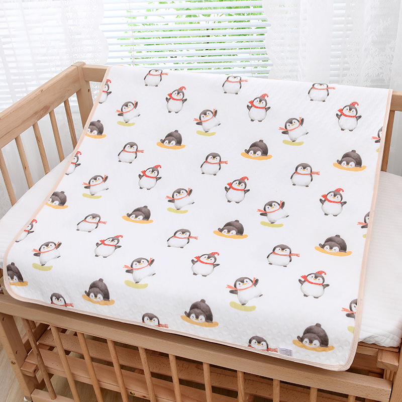 Unikalūs spausdinti naujagimio paklodės, grynos medvilnės lovelės, vandeniui atsparios, skalbiamos, kvėpuojančios, ištisos paklodės, padidintos, sauskelnės