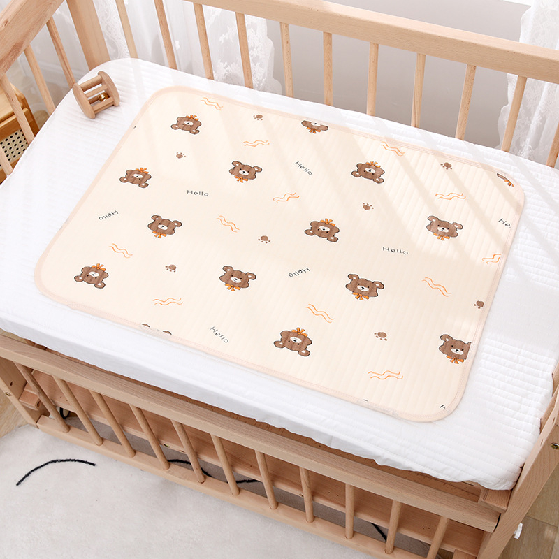 Unikalūs spausdinti naujagimio paklodės, grynos medvilnės lovelės, vandeniui atsparios, skalbiamos, kvėpuojančios, ištisos paklodės, padidintos, sauskelnės