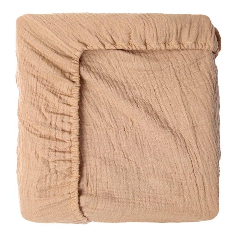 Gamykloje parduodamas sukurtų audinių kūdikių medvilninių verpalų lovos užtiesalų rinkinys, vienspalvis kūdikio lova, pilnai uždengta, dvisluoksnė medvilninių verpalų kvėpuojanti paklodė