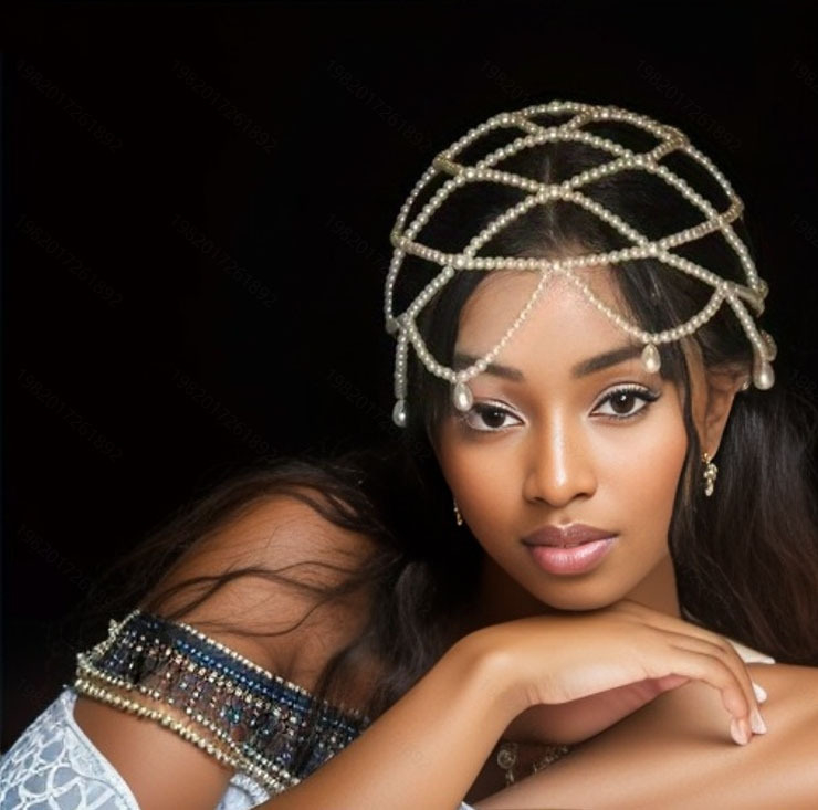2023 Új gyöngyhálós fejfedő Fejpántos fejfedők Fejfedők Fejfedők Fejfedők