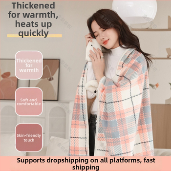 Daugiafunkcinė dvisluoksnė stora vilnonė skara-antklodė, laisvalaikio biuro antklodė, moteriška šilta skara-antklodė su sagtimi