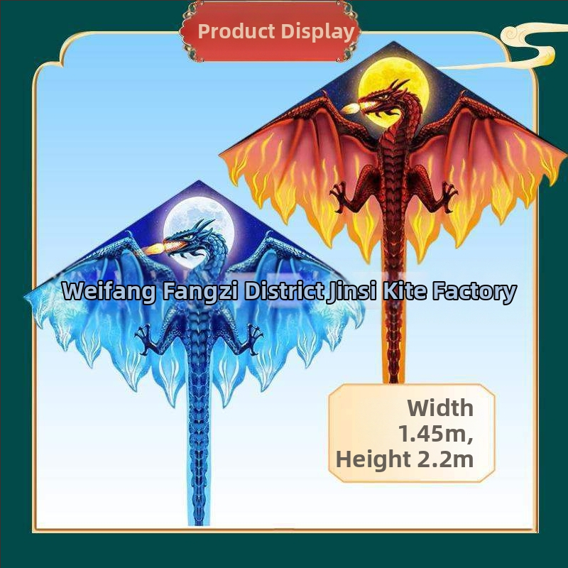 Dinozauru pūķis Pterozauru pūķis 2024. gada jauns LED gaismas pūķis bērniem pieaugušajiem multfilmu brīze