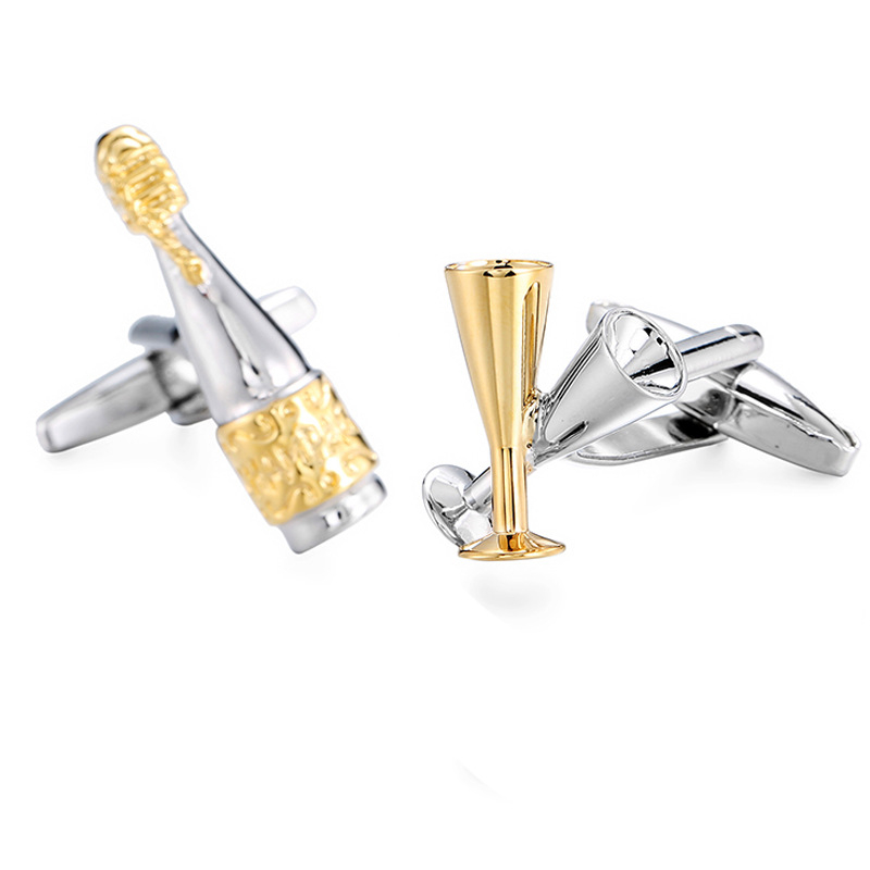 Francia ing mandzsettagombok réz anyagból, arany és ezüst kétszínű, kristály mandzsettagombok, mandzsettaszegek, golyó alakú teknős, szarvasfej, hal alakú mandzsettagomb