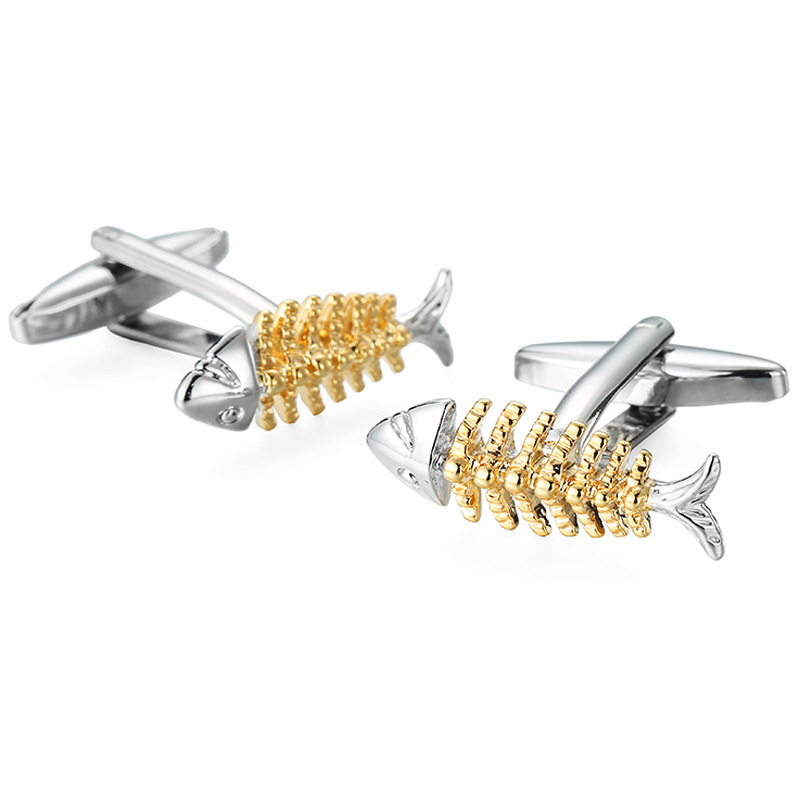 Francia ing mandzsettagombok réz anyagból, arany és ezüst kétszínű, kristály mandzsettagombok, mandzsettaszegek, golyó alakú teknős, szarvasfej, hal alakú mandzsettagomb