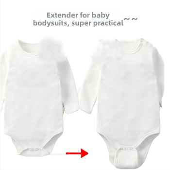 Συνδυασμός Hakka Extend Piece από καθαρό βαμβάκι για μωρά, ύφασμα αναρρίχησης, επέκταση μωρού, επεκτατικό ρούχο μωρού