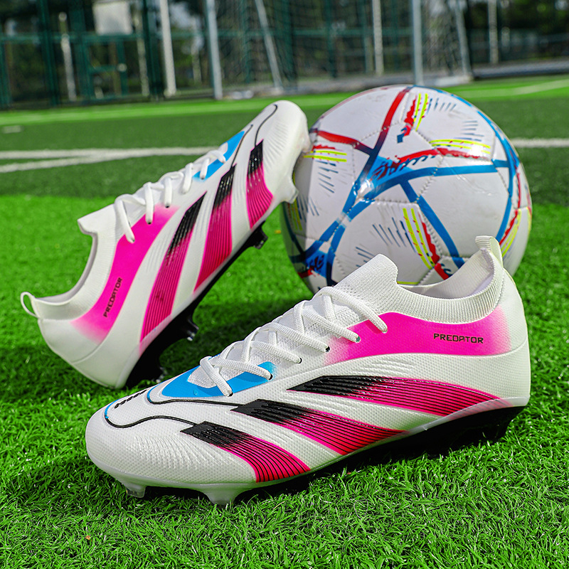 Nauji „Cross-Border Assassin 16“ vyriški futbolo bateliai, skirti pasaulio taurės žaidimams, austi žolės treniruočių bateliai, žemai iškirpti, ilgi dygliuoti.