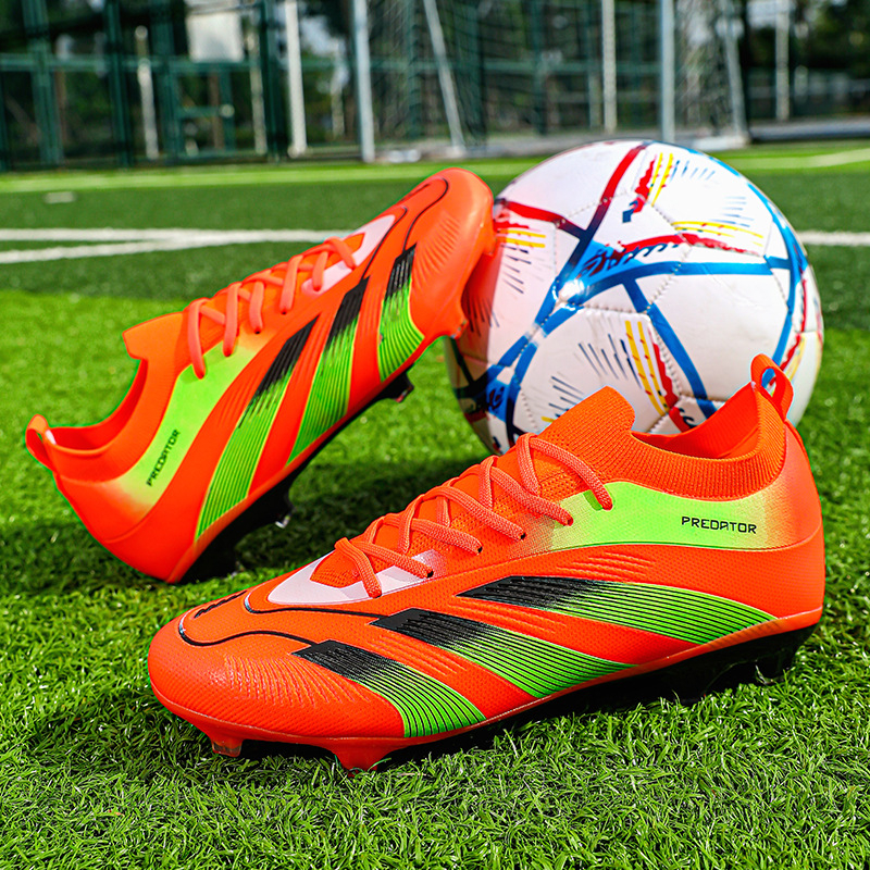 Nauji „Cross-Border Assassin 16“ vyriški futbolo bateliai, skirti pasaulio taurės žaidimams, austi žolės treniruočių bateliai, žemai iškirpti, ilgi dygliuoti.