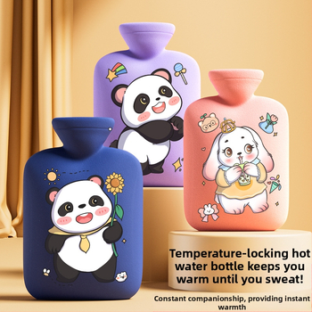 Piiriülese tootja multifilmidest valmistatud kuumaveepudeli täidetavad suured ja väikesed kuumaveekotid naistele kõhu ja käte soojendamiseks Amazonist