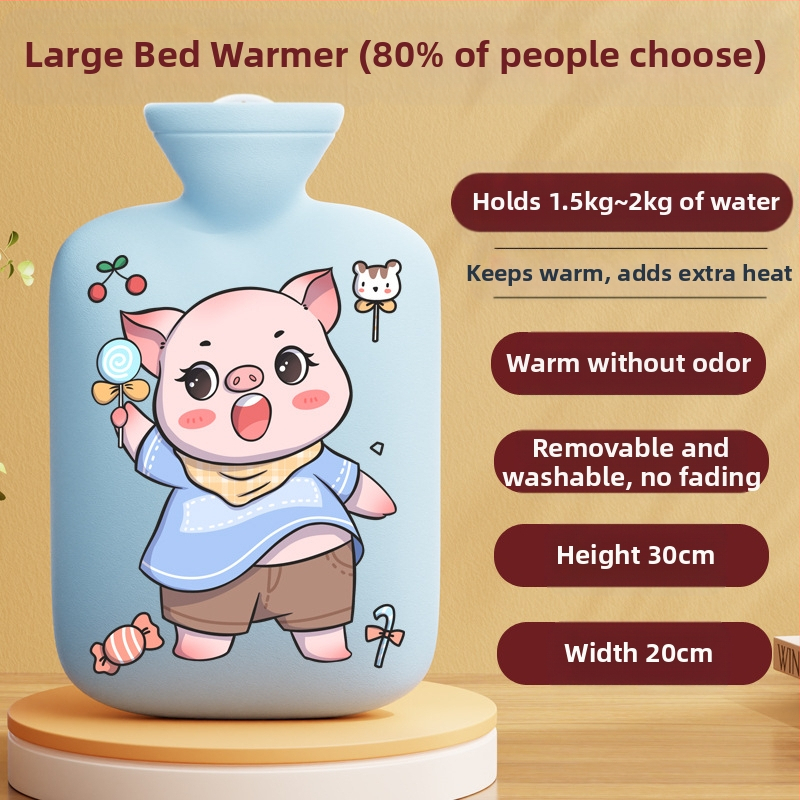 Piiriülese tootja multifilmidest valmistatud kuumaveepudeli täidetavad suured ja väikesed kuumaveekotid naistele kõhu ja käte soojendamiseks Amazonist