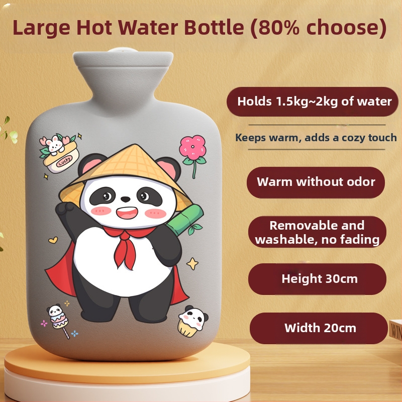 Piiriülese tootja multifilmidest valmistatud kuumaveepudeli täidetavad suured ja väikesed kuumaveekotid naistele kõhu ja käte soojendamiseks Amazonist