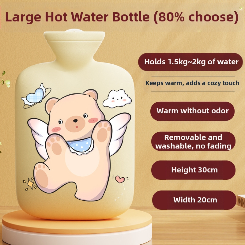 Piiriülese tootja multifilmidest valmistatud kuumaveepudeli täidetavad suured ja väikesed kuumaveekotid naistele kõhu ja käte soojendamiseks Amazonist