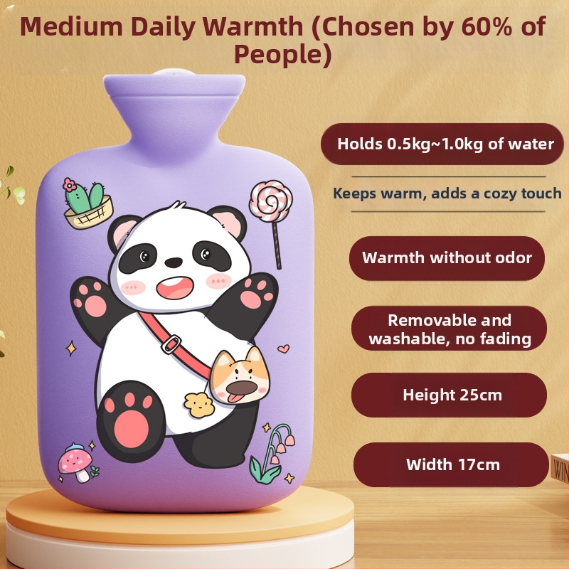 Piiriülese tootja multifilmidest valmistatud kuumaveepudeli täidetavad suured ja väikesed kuumaveekotid naistele kõhu ja käte soojendamiseks Amazonist