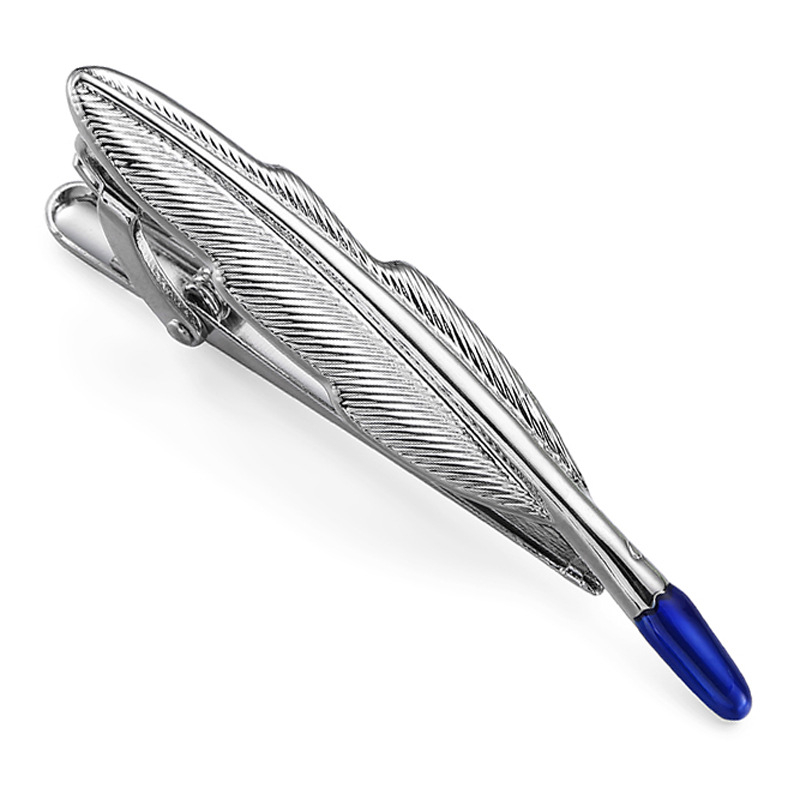 Įrėminti mieli aukštos kokybės vyriški ir moteriški kaklaraiščių segtukai, madingi ir universalūs ryklio formos kryžminiai segtukai, gryno vario eksporto kaklaraiščių segtukai, didmeninė prekyba