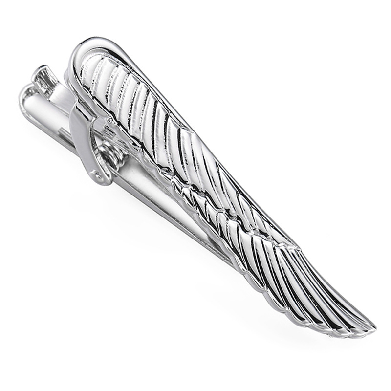 Įrėminti mieli aukštos kokybės vyriški ir moteriški kaklaraiščių segtukai, madingi ir universalūs ryklio formos kryžminiai segtukai, gryno vario eksporto kaklaraiščių segtukai, didmeninė prekyba