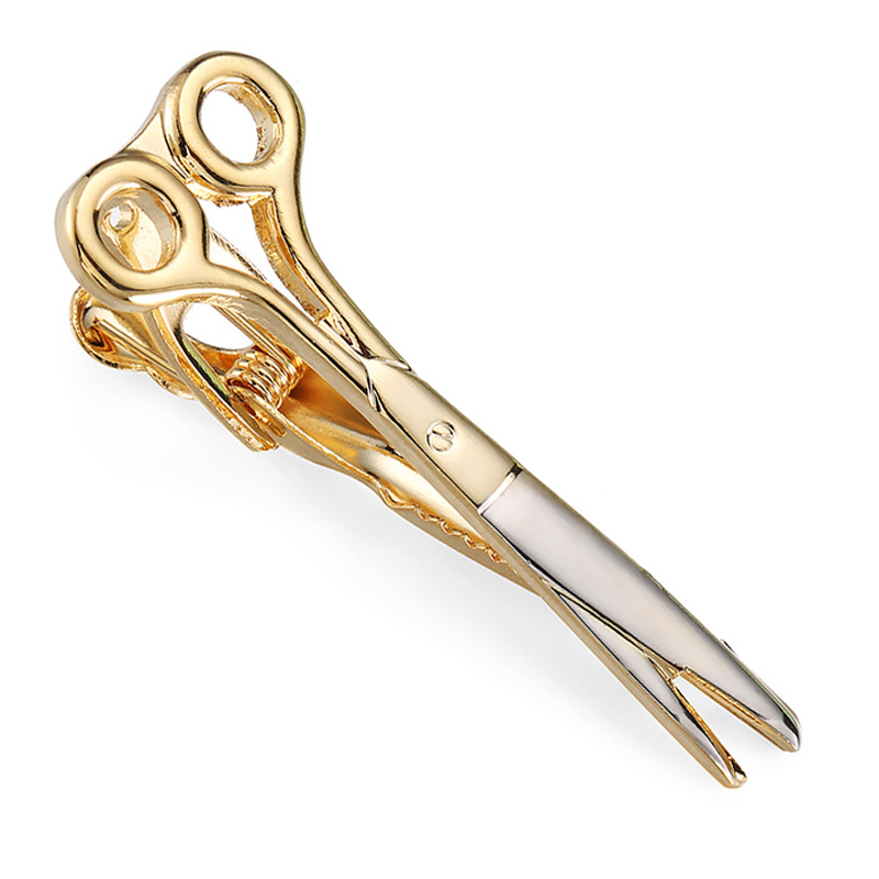 Įrėminti mieli aukštos kokybės vyriški ir moteriški kaklaraiščių segtukai, madingi ir universalūs ryklio formos kryžminiai segtukai, gryno vario eksporto kaklaraiščių segtukai, didmeninė prekyba