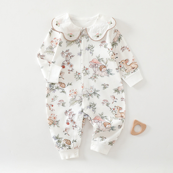 Dječji kombinezon, bez kostiju, četiri godišnja doba, klasa A, pamučni rever s dugim rukavima, dječja odjeća za penjanje, odijelo za penjanje